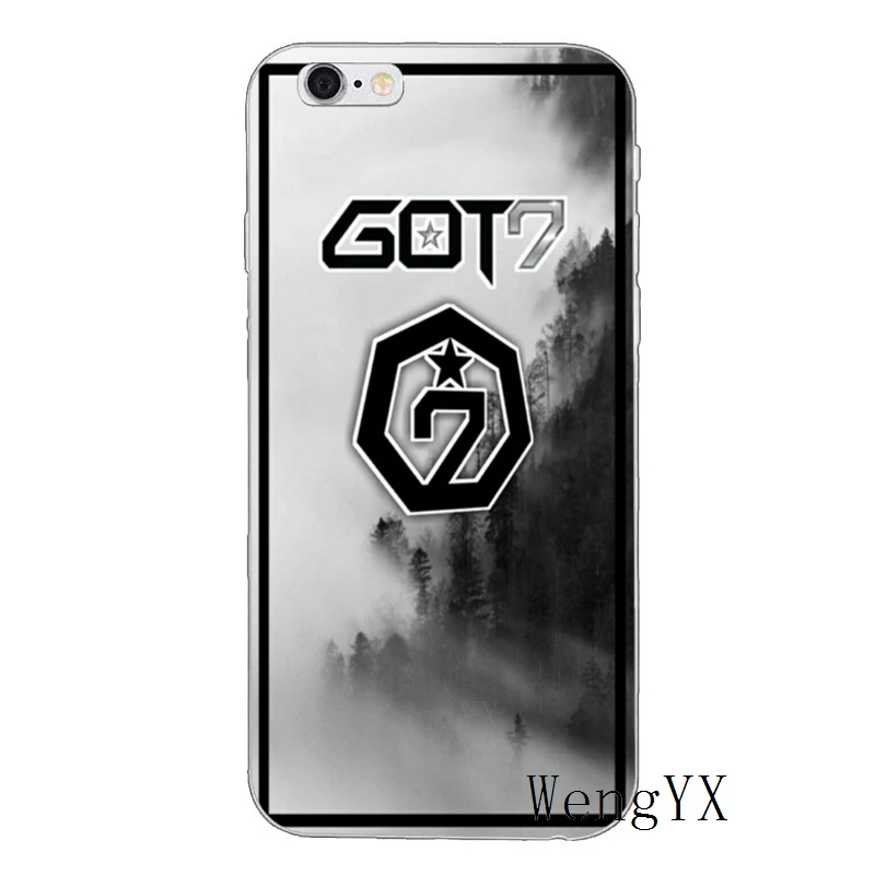Эстетическое kpop got7 мягкий чехол для телефона для iPhone XR X XS Max 8 7 6s 6 plus SE 5S 5c 5 iPod Touch - Цвет: kpop-got7-A-04