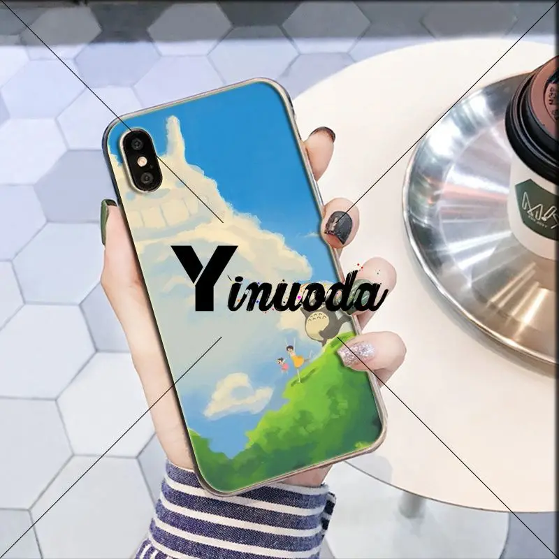 Yinuoda Chinchilla Hayao Miyazaki аниме пользовательские фото мягкий чехол для телефона Apple iPhone 8