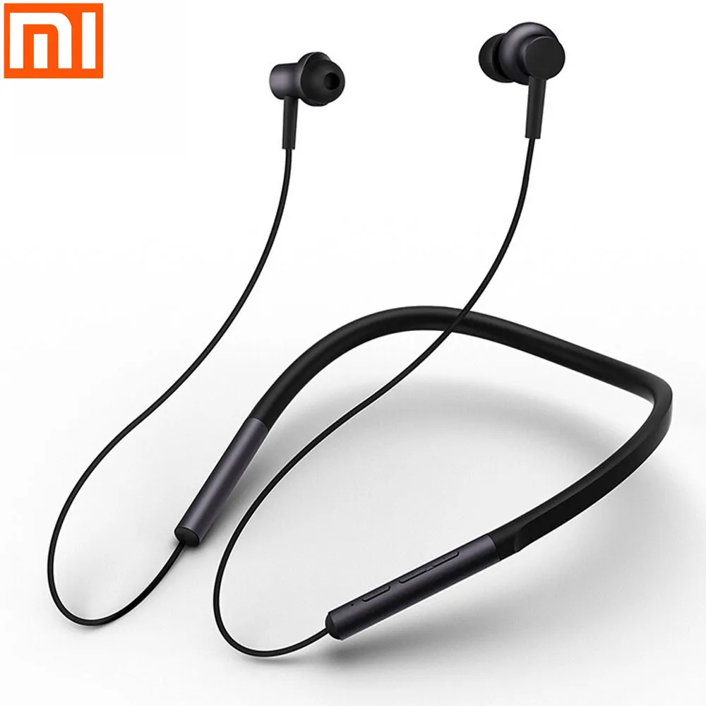 Оригинальные Bluetooth наушники Xiaomi с шейным ободом беспроводные гибридные