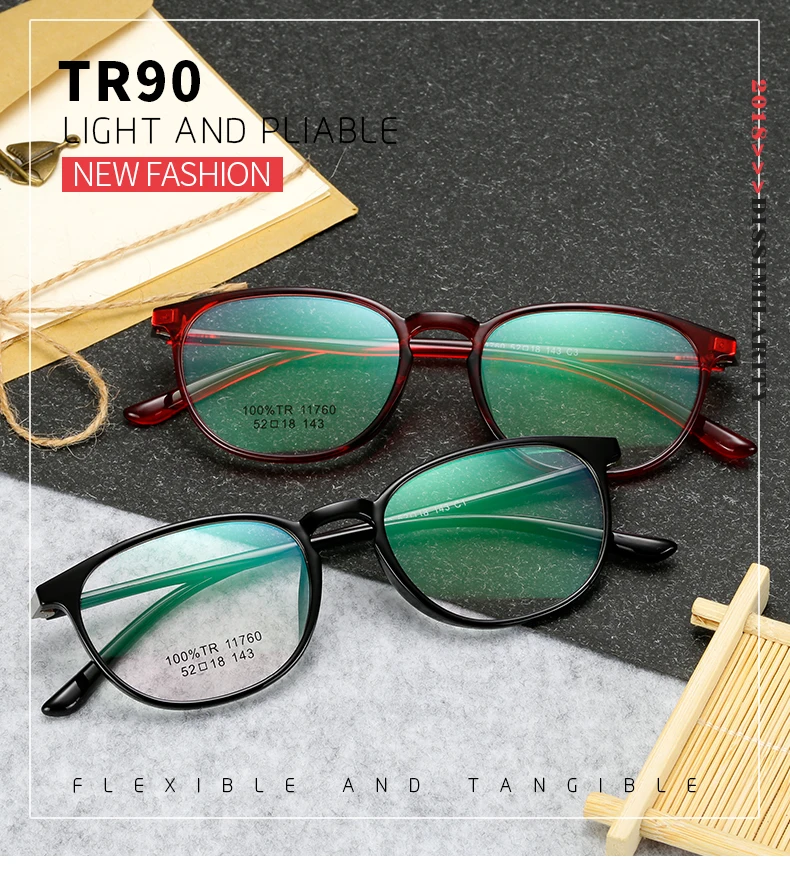 LongKeeper TR90 овальные очки Рамка для Для женщин Для мужчин очки оправы с прозрачными стеклами очки 11760