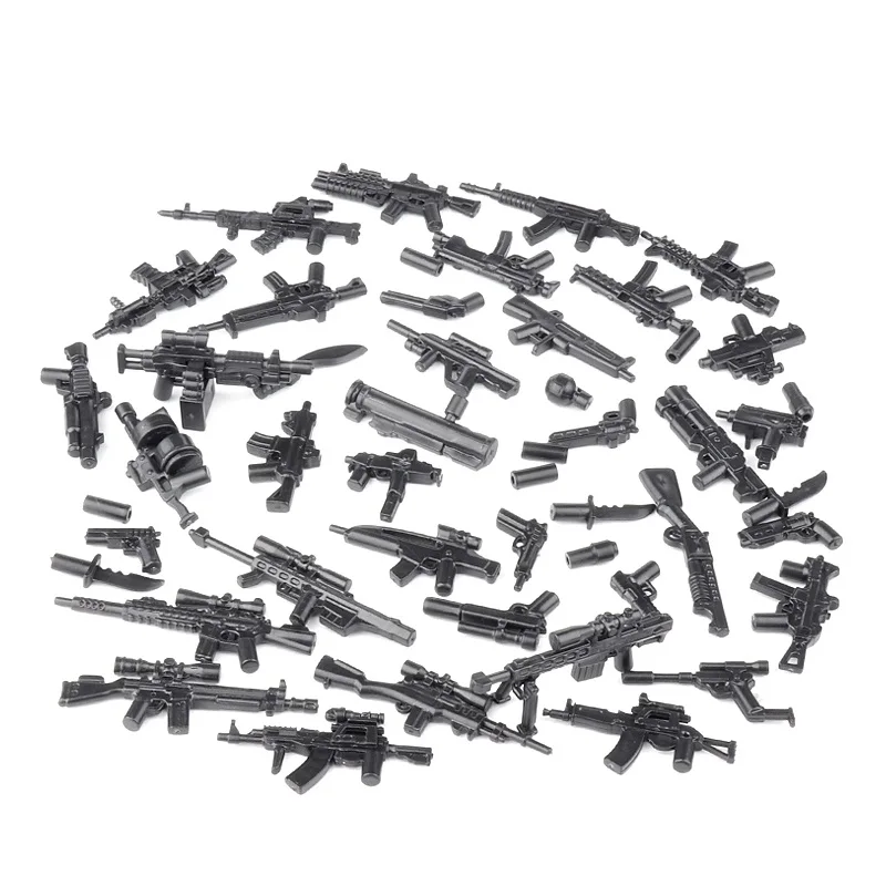 

Parts kit Modern military weaponry Military Weapons City Compatible figures Building Block Brick Original Mini Toys