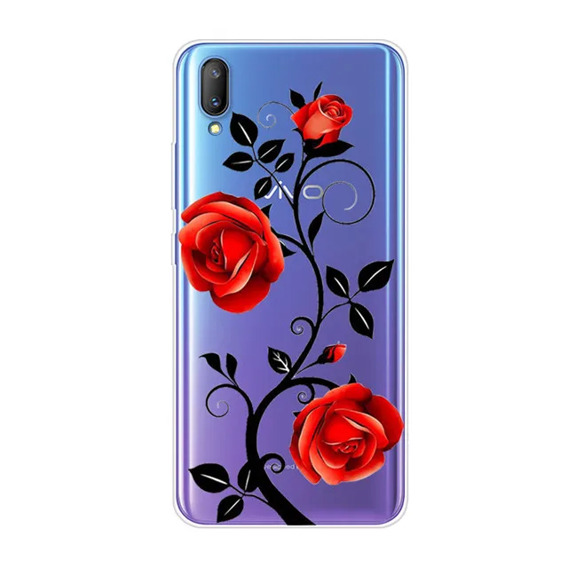 F VIVOV11 Para Для VIVO V11 чехол V11Pro силиконовый мягкий TPU телефон крышка для VIVO V11/V11 Pro Чехол V 11 модный тонкий 6,41'' - Цвет: 49
