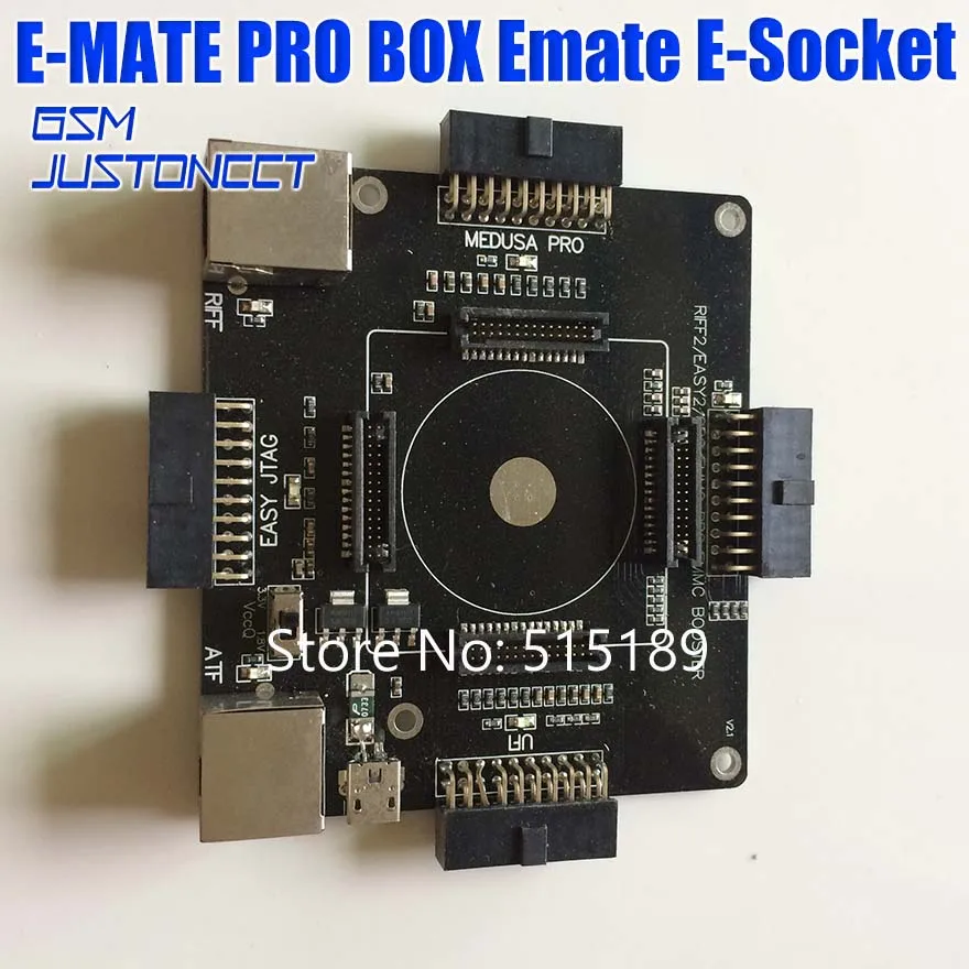 Инструмент адаптера Allsocket EMMC 6 в 1 BGA153/169/221/162/186/529 для eMMC Pro Box Φ Box|easyjtag| |