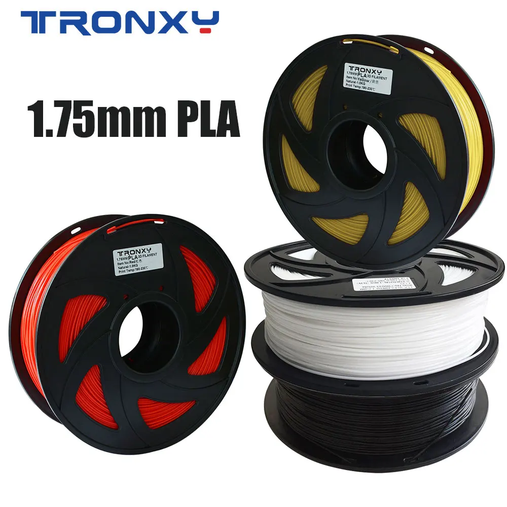 PLA Филамент TRONXY 1 75 мм кг печатные материалы для 3D принтера экструдер ручки