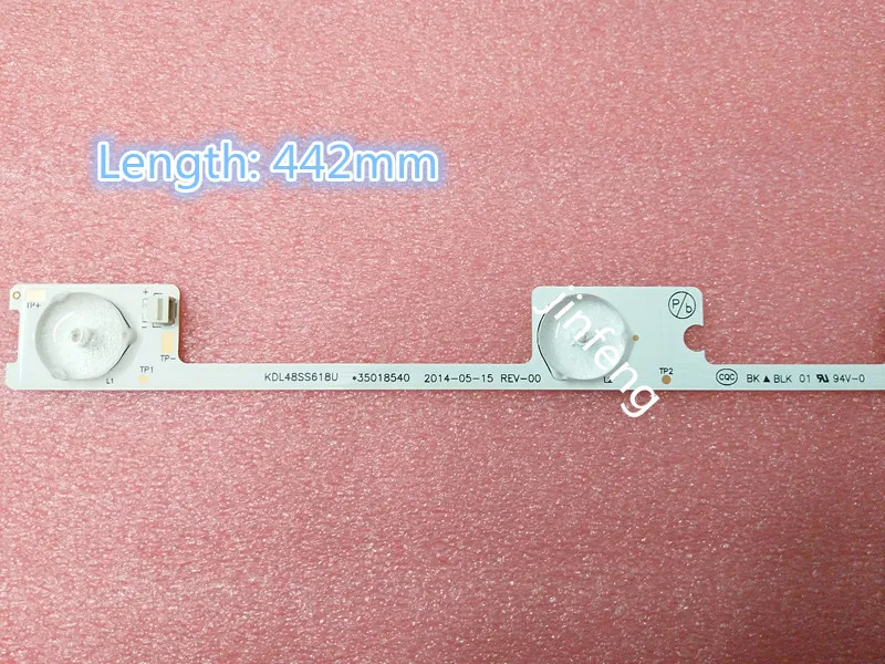 Новая светодиодная полоса подсветки для KONKA KDL48JT618A/KDL48SS618U 35018539 6LED (6 V) 442mmnew |