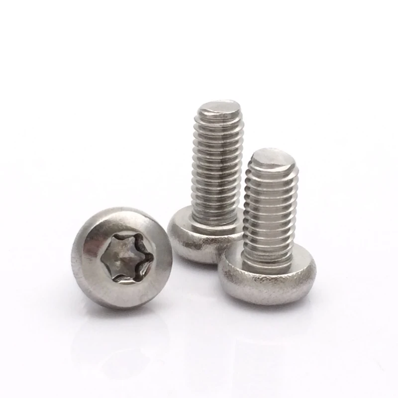 

1pcs M12 Stainless steel Torx round head screw T&TX plum furniture decoration screws bolts 20mm-80mm length