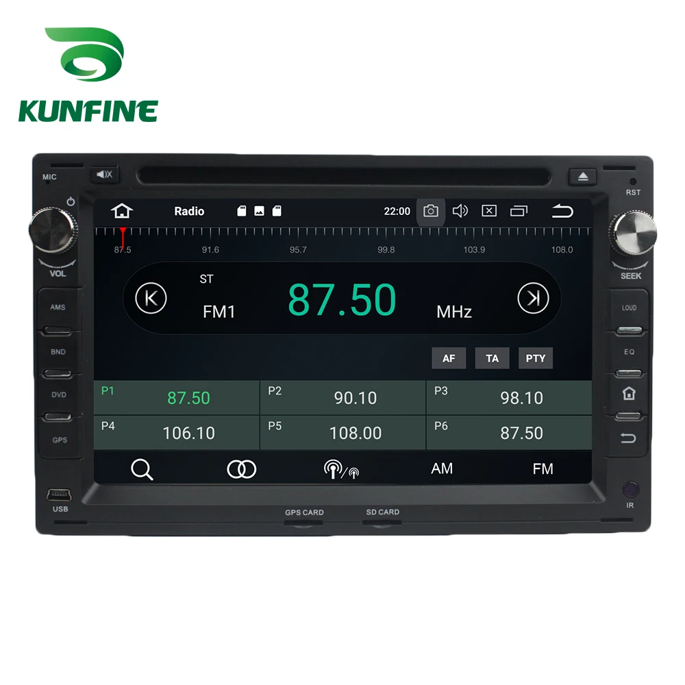 KUNFINE 4 ядра 2 ГБ оперативная память Android 8 1 автомобиль DVD gps навигации