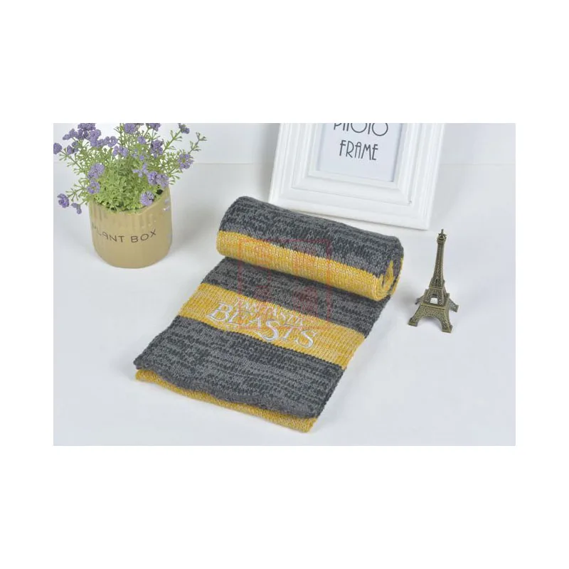 Фильм Фантастические твари Шарфы косплей костюм аксессуары Шерсть Теплый