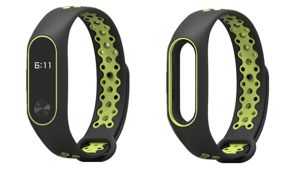 Браслет mi Band 2 ремешок Ремешок для Xiaomi mi ремешок 2 часы xio mi band 2 аксессуары умный Браслет спортивный силиконовый ремешок