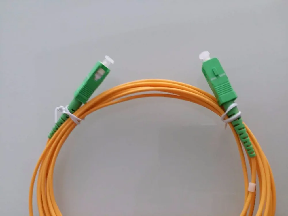 10 шт. SC / APC 3 м Simplex mode волоконно-оптический патч-корд UPC М 0 мм или 2 FTTH Джампер-кабель