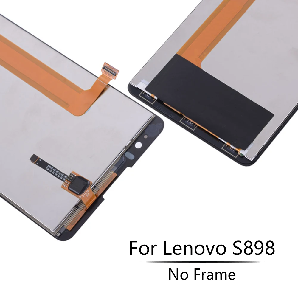 Оригинальный черный дисплей 5 3 дюйма для Lenovo S898 сменный ЖК-дисплей сенсорный
