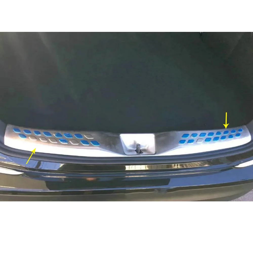 Для Toyota CHR C HR 2017 2018 2019 2020 Автомобильная внутренняя Накладка заднего бампера из