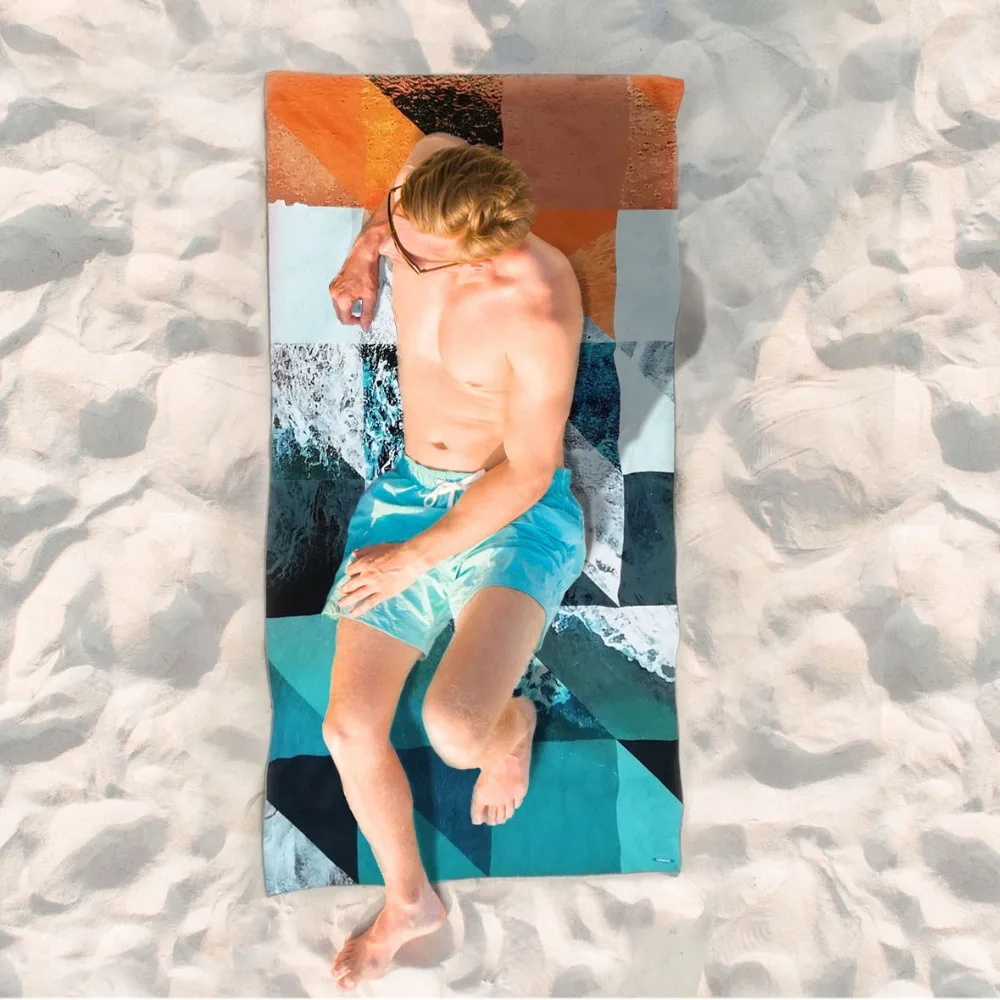 Compact Portable Beach Towel Boat Washcloth Yoga Swimwear Shower Pool Microfiber Bath Towels For Adult |