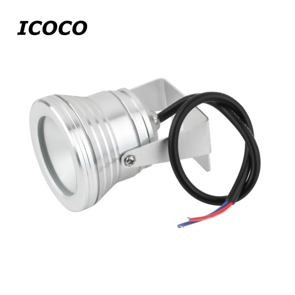 10 Вт подводный светодиодный водостойкий светильник для бассейна Точечный 12 В