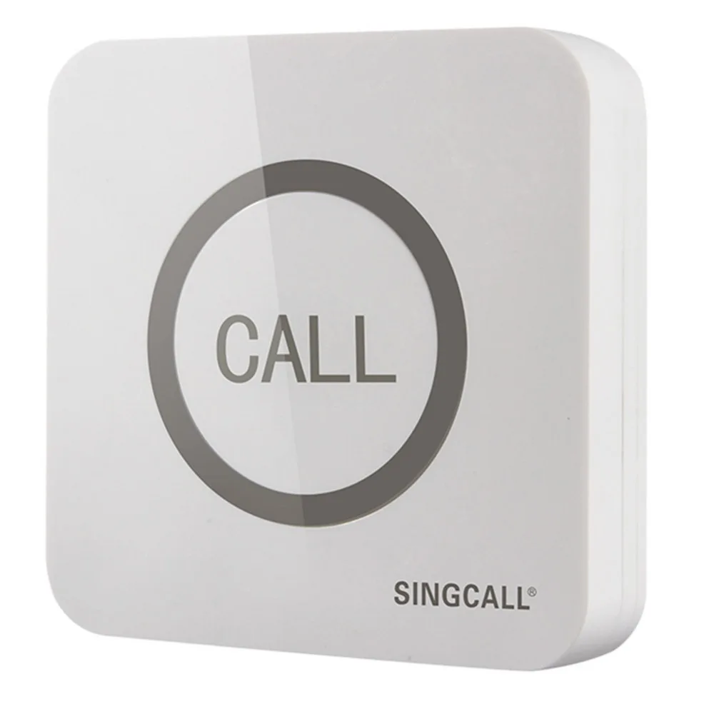 Беспроводной звонок SINGCALL супер большая сенсорная одна кнопка с