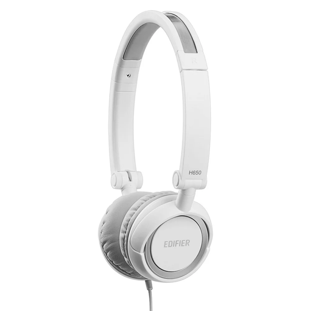 Edifier H650 складные наушники с шумоизоляцией Hi Fi гарнитура Non запутывания проводов 40