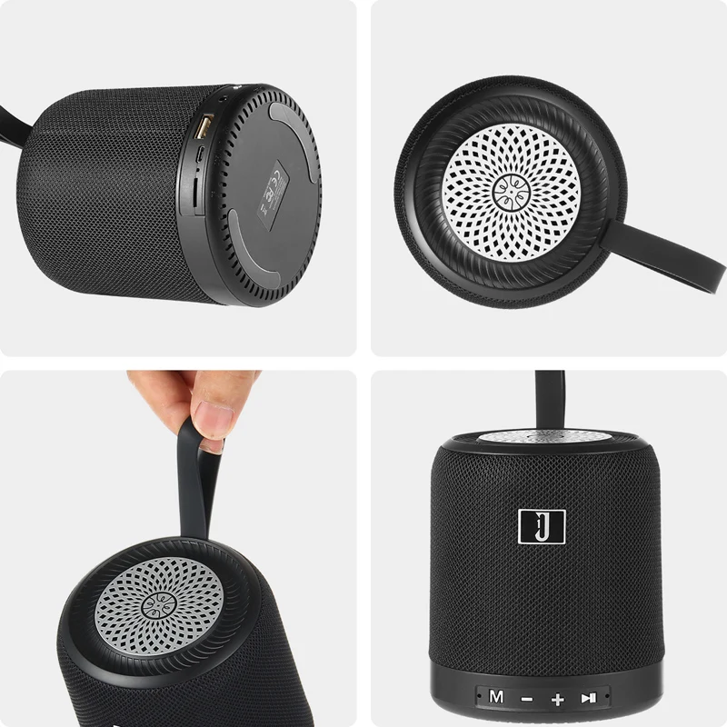 J1 Беспроводной Bluetooth Динамик с микрофоном Поддержка FM радио карты памяти AUX-в