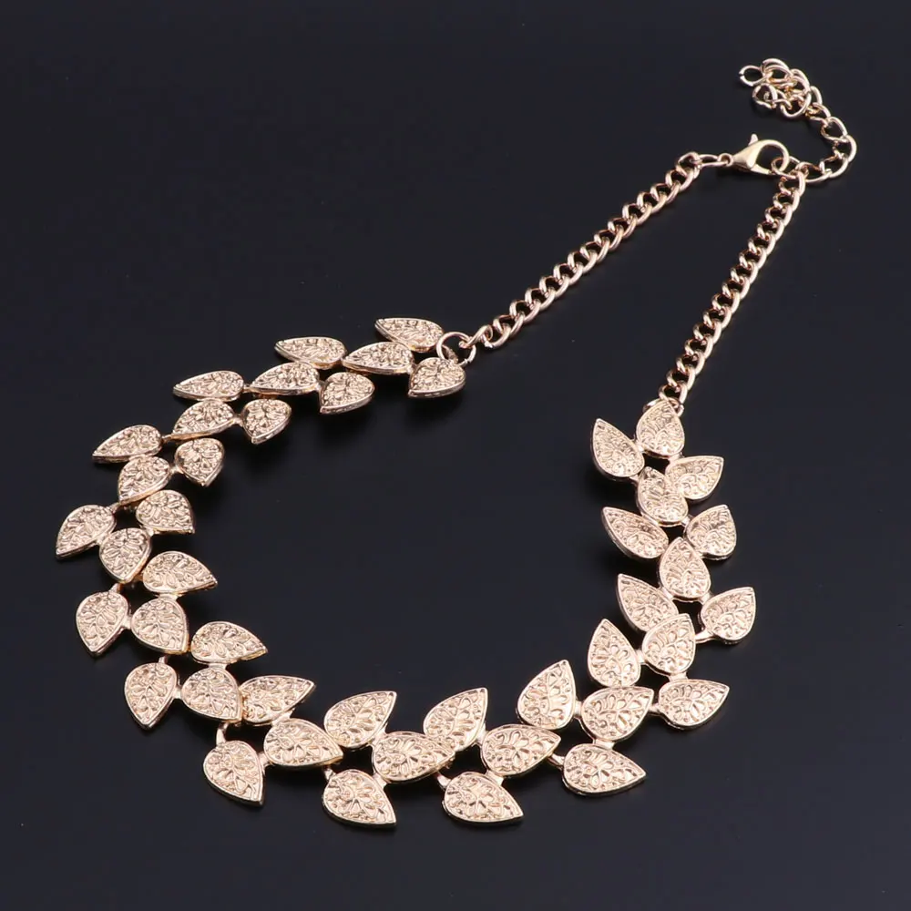 Женские Ювелирные наборы CYNTHIA серьги в виде листьев дерева кольцо браслет