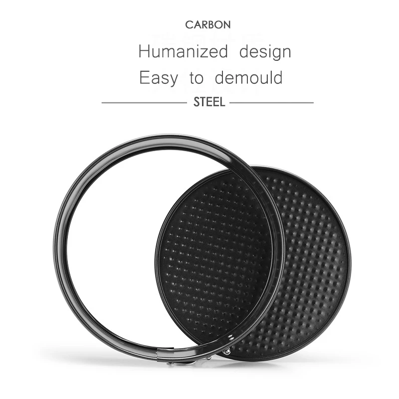 Semai антипригарные карбоновые стальные пружины и формы для чизкейка круглые