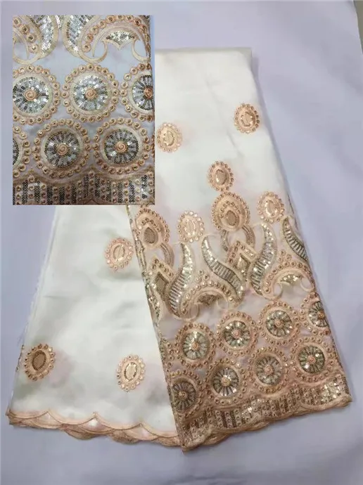 Распродажа африканская белая кружевная блузка George/2016 модная ткань подходящая