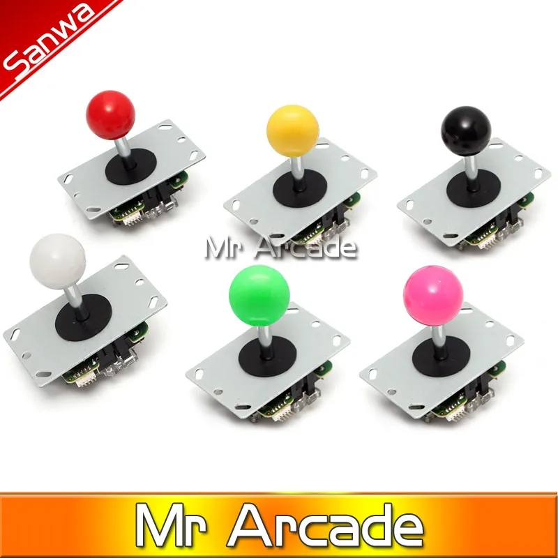 Оригинальный Джойстик Sanwa игровой контроллер для аркадных игр аксессуары JLF-TP-8YT