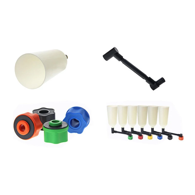 Car Topping Up Engine Oil Funnel Set 8PCS Universal Spillproof Filter Tool Kit Filling System Auto Repair Plastic Filler | Автомобили и