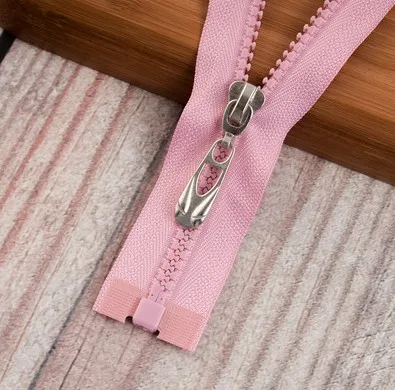 pink Aisling 1 шт. 70 см Длина Высокое качество Пластиковые застежки-молнии с открытым концом спортивная сумка для одежды на молнии DIY Швейные аксессуары P021 - Цвет: pink