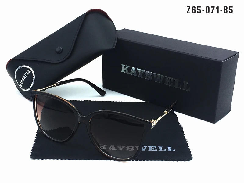 Z65-071-B5 KAYSWELL Солнцезащитные очки женские брендовые дизайнерские роскошные женские Летние Стильные Солнцезащитные очки Z65-071 - Цвет линз: Z65-071-B5