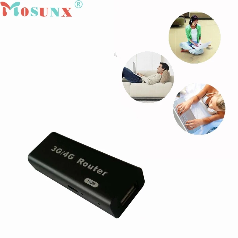 ECOSIN мини 3G/4G WiFi Wlan точка доступа AP клиент 150 Мбит/с RJ45 USB беспроводной маршрутизатор JAN30