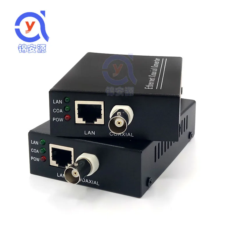 2 шт.(1 пара) Ethernet расширяет двухкилометровую ip-камеру видео ip-камера по коаксиальному кабелю ethernet коаксиальный конвертер