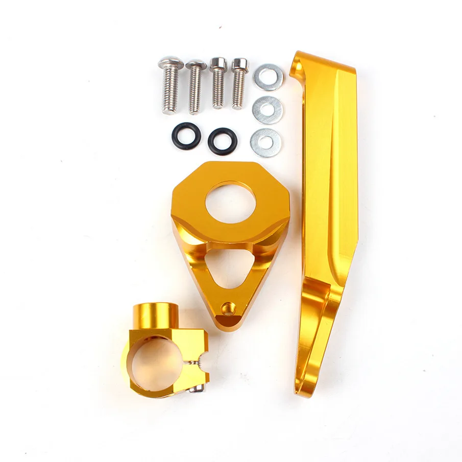 

CNC Aluminum Steering Damper Stabilizer Bracket Mount Kit For Honda CBR600RR F5 2005-2006