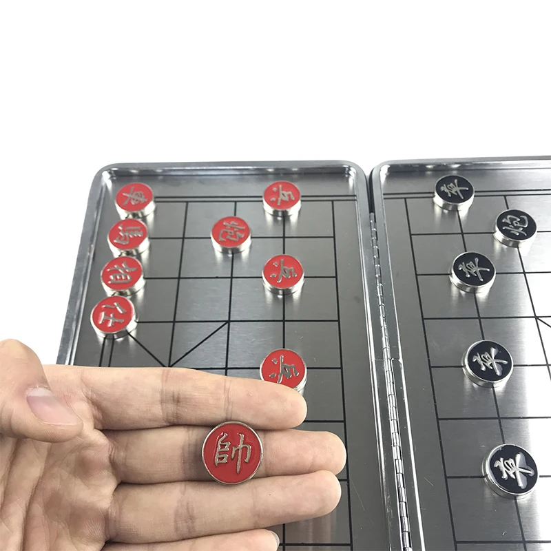 Новый Магнитный китайский Шахматный набор Yernea Складная Настольная игра s