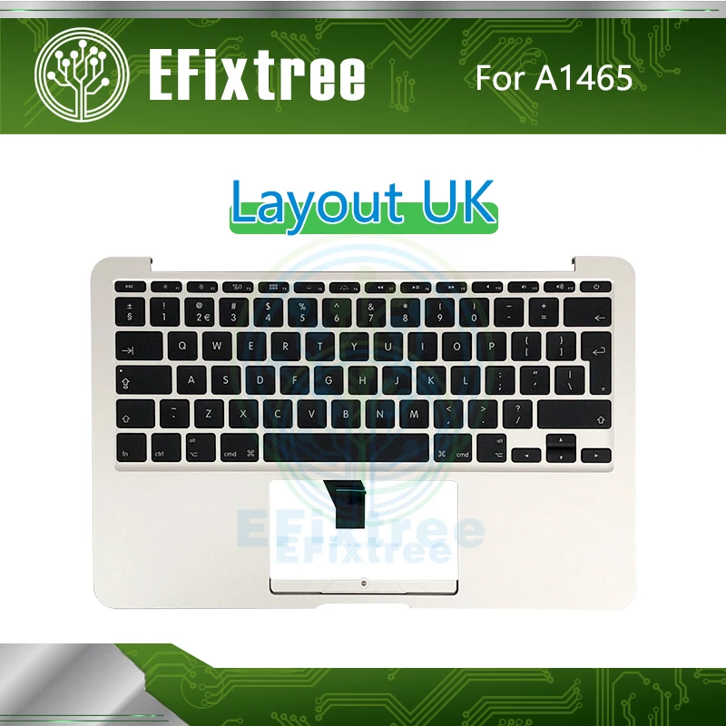 Новый чехол Mabook Air 11 дюймов A1465 с английской клавиатурой UK Palmrest 2013 2014 2015 год EMC 2993 2471