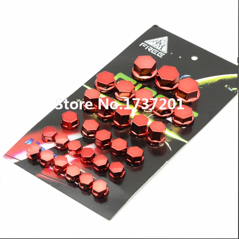 1 Набор из 5 размеров цветная наклейка на мотоцикл винты масляный бак для