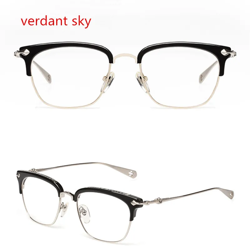 2017 высокое качество ретро очки кадр мужской компьютер близорукость | Аксессуары