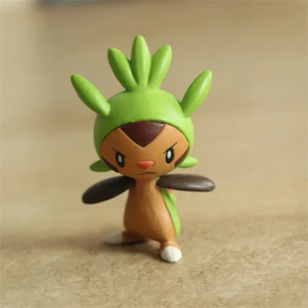 4 см Riolu Fennekin Torchic Chespin аниме мультфильм экшн и игрушки Фигурки Коллекция Модель игрушки Кен Ху магазин pks