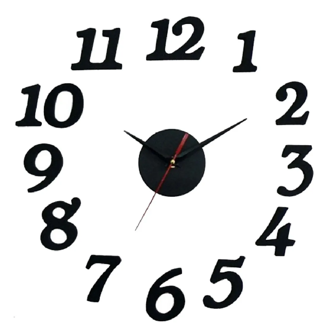 Самоклеящиеся 3D наклейки на стену современные цифры для украшения интерьера