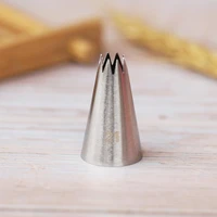 21 small size open star icing piping tips nozzle cake decorating tip stainless steel baking tools for cakes bakeware