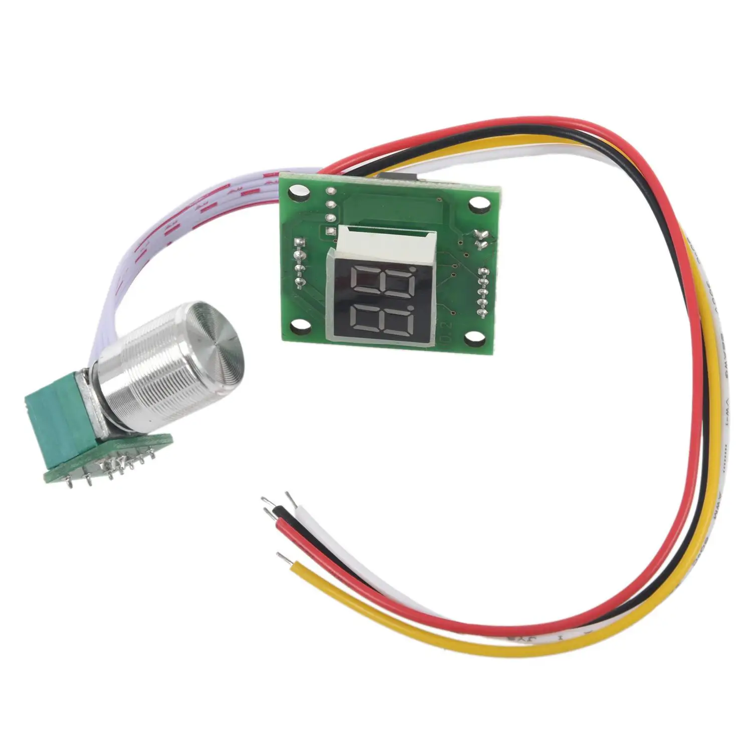 6V-28V 10A Motor Electronic Pump Fan Speed Control Module with Digital Display green | Обустройство дома