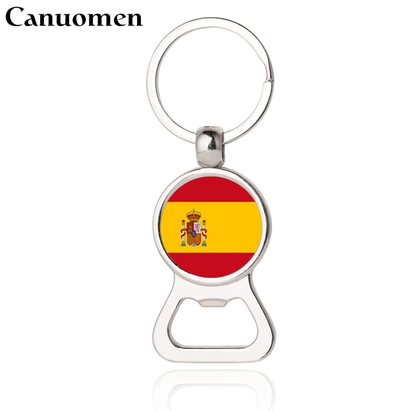 Canuomen открывалка для пивных бутылок брелки ключей Испания El Salvador Samoa SerbiaSpain Salvado