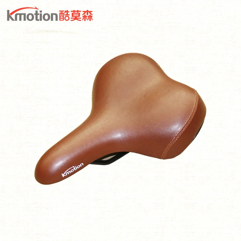 Седло для горного и шоссейного велосипеда мягкое дышащее широкое сиденье