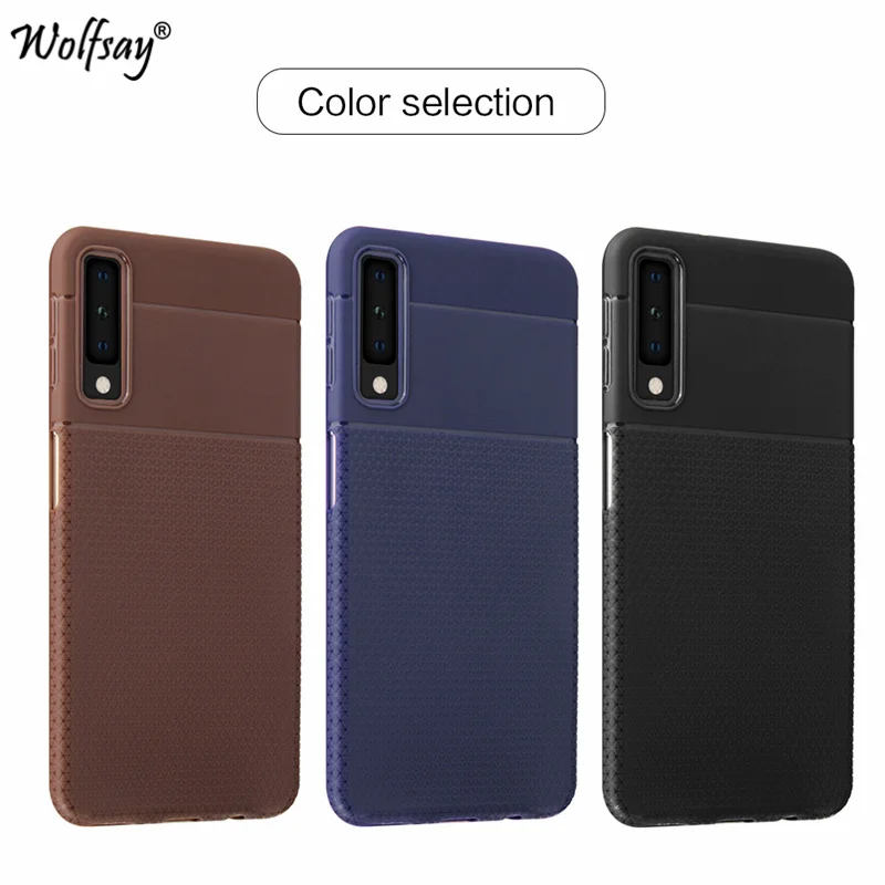 СПС samsung Galaxy A7 2018 Чехол Мягкий силиконовый чехол из ТПУ для Fundas A750 |