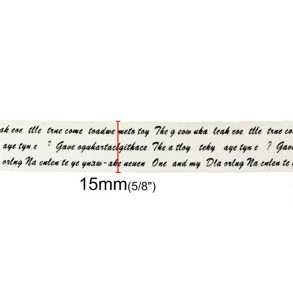 Хлопчатобумажная ткань для шитья лента ручная работа сделай сам ремесло письмо