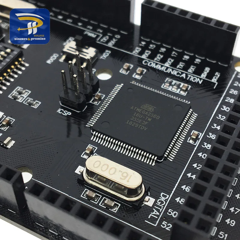 Mega2560 + Wi Fi R3 ATmega2560 ESP8266 32Мб оперативной памяти USB TTL CH340G. Совместимость с Arduino Mega