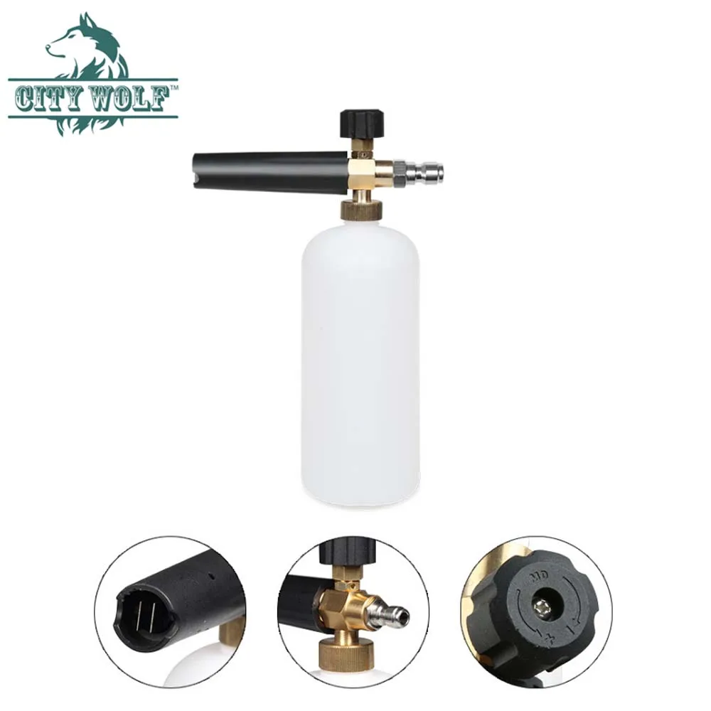 Латунная насадка для мойки высокого давления пенораспылитель шлангов моек