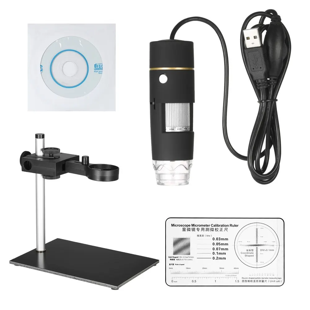 Цифровой микроскоп KKmoon электронный USB-микроскоп с функцией OTG увеличение 0 3 МП 1000X
