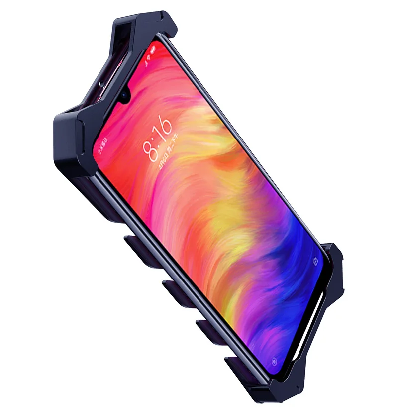 Металлический чехол для телефона Xiaomi Redmi Note 7 (6 3 ') с ремешками