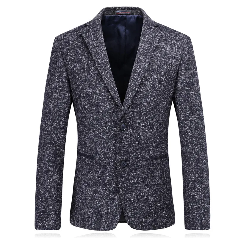 

2019 new spring and autumn style men's high-end boutique blazers high quality business leisure suit jacket with dust cover M-3XL