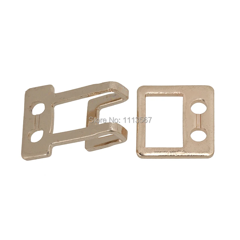 100 компл. Ремесло золотой тон крюк и глаза застежка талии расширитель пошив