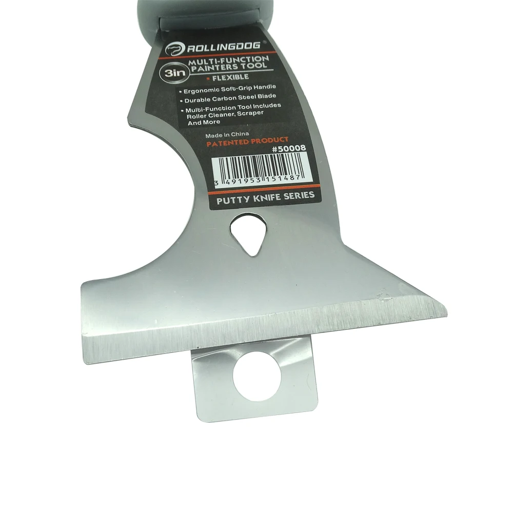 6 в 1 Многофункциональный глазированый углерода Сталь Шпатлёвки Ножи лезвие